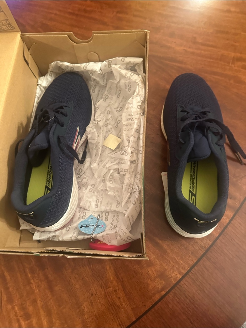 Skechers GoGolf Blue and White Golf Shoes